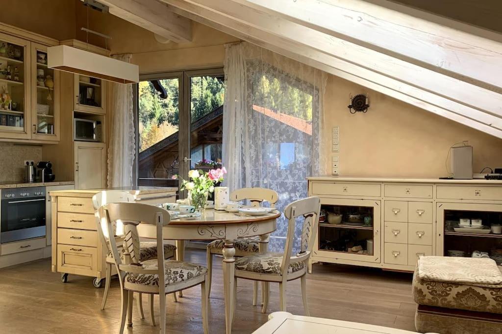 Garmisch Lux Apartment Mit Sauna Eksteriør bilde