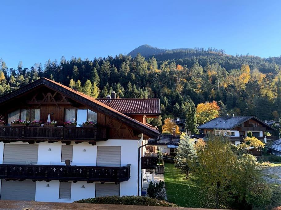 Garmisch Lux Apartment Mit Sauna Eksteriør bilde